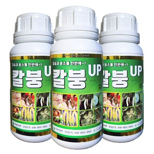 칼붕업500ml (3병) 유일 칼슘 붕소 한번에 시비 배추 고추 무 김장 식물영양제 모두싹 혼용가능, 3개, 500ml