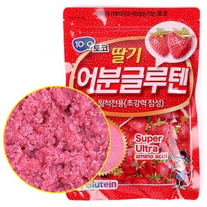 [낚시어때] 토코 딸기어분글루텐 / 월척전용 붕어낚시 떡밥 미끼, 300g, 1개