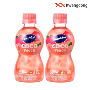 썬키스트 코코 피치, 300ml, 12개