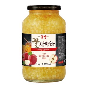 꽃샘 꿀 사과차, 1kg, 9개