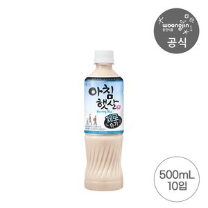 웅진식품 아침햇살 제로슈가 500mL 10개