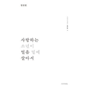 사랑하는 소년이 얼음 밑에 살아서 -시간의흐름 시인선-01 (양장), 시간의흐름, 상세페이지 참조