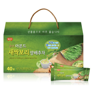 아몬드새싹보리양배추차 브로컬리 마차 호박차 광야식품, 1kg, 40개입, 1개