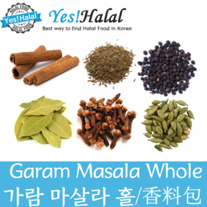 Yes!Global Garam Masala Whole 가람 마살라 홀 (100g), 1개, 100g