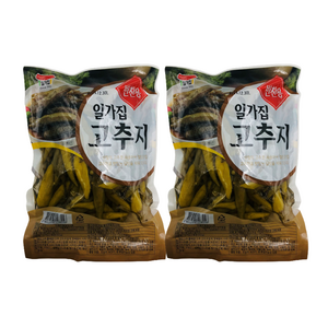 일가집 고추지 1kg x2봉 밑반찬, 2개