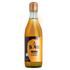 대현상회 저온압착 국산 들기름, 350ml, 1개