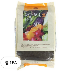 프레시가든 과일 채소애 좋은 흙, 1개, 5.5L