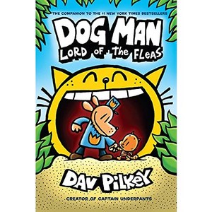 Dog Man 5 : Lod of the Fleas:Fom the Ceato of Captain Undepants, Gaphix, Dog Man 5 : Lod of the Fleas, Dav Pilkey, Dav Pilkey(저)