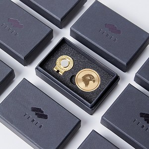 [레이저 각인] 황동 골프 볼마커 주문제작 메탈 볼마크 홀인원악세서리 마크, 가는 테두리, 1-17. 이글(1), 1개