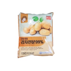 화미_감자전분(99%), 3kg, 3개