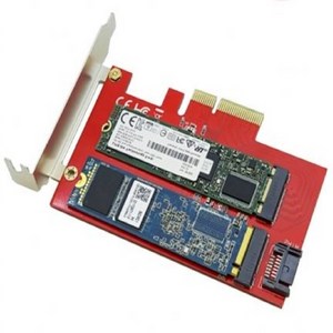 SATA M.2 NGFF SSD TO NVMe PCIE 3.0 익스프레스 카드, 1개