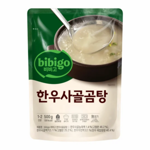 비비고 한우사골곰탕, 500g, 12개