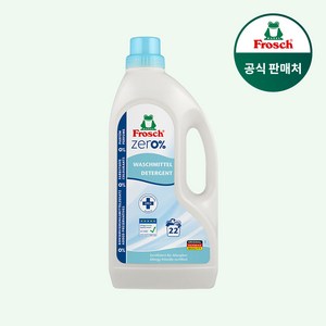 [프로쉬] 독일 제로 세탁세제 1500ml, 1.5L, 1개