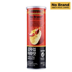 노브랜드 감자칩 마라맛, 2개, 110g