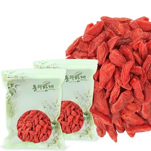 동의한재 최상품 AAA 영하 구기자 말린 건구기자, 500g, 2개