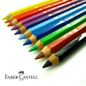 Faber-Castell Jumbo Colour 파버카스텔 점보색연필 낱개, 51(P.Blue)