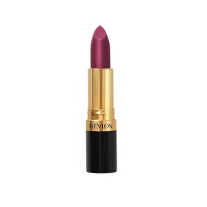 Revlon 슈퍼 러스트러스 립스틱 부드럽고 풍성한 입술을 위한 크리미 포뮬러 촉촉한 느낌 405 실버 시티 핑크 4.3g(0.15온스), 0.13 Ounce (Pack of 1), 플럼 벨루어 (850), 1개