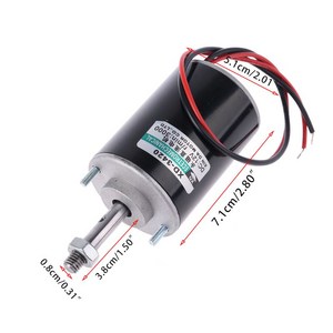 DIY 발전기를위한 영구 자석 브러시 모터 고속 DC 모터 (3500pm 12V), 12V-3500 회전, 1개