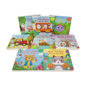 (북메카 영어원서) Sing-Along 8 Books Set 1(QR음원 포함) 싱어롱 노래 조작보드북, Nosy Crow