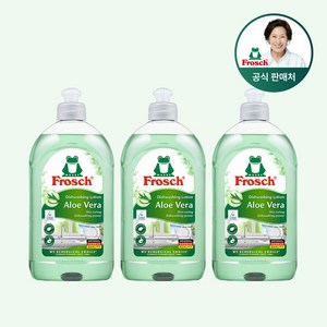 프로쉬 주방세제 맨손설거지 세척력강화 민감성피부, 500ml, 3개