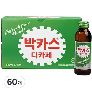 동아제약 박카스 디카페액, 120ml, 60개