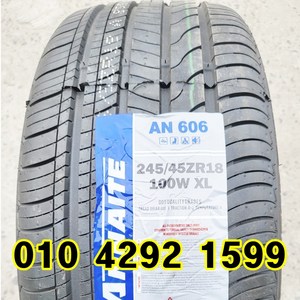 정품 신품타이어 245/45R18 그랜저 아슬란 제네시스 K7 SM6 245 45 18, 택배배송, 1개