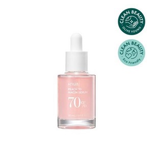 아누아 복숭아 70 매끈 광채나이아신 파데자석 세럼 30ml, 1개