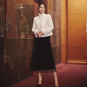 셀렙샵에디션 최초가69900 텐션 벨벳 샤 스커트