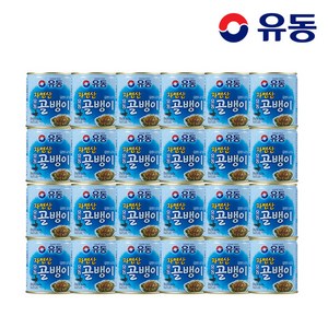 유동 골뱅이 통조림, 230g, 24개