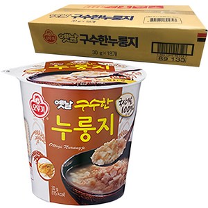 오뚜기옛날 구수한 누룽지, 30g, 18개