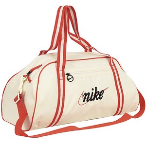 나이키 GYM CLUB TRAINING BAG 헬스 운동 여행 더플백 짐백, coconut milk+picante red, 1개