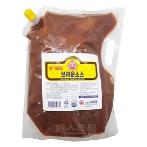 오뚜기 오쉐프 브라운소스, 1개, 2kg