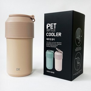 대코 페트병쿨러500ml 냉온쿨러1p 보냉케이스 얼음보관, 1개