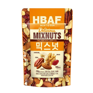 HBAF 바프 먼투썬 믹스넛, 1개