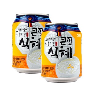 [해태음료] 큰집식혜 238ml, 48개