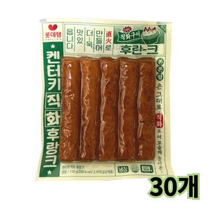 롯데 켄터키 직화후랑크 /냉장 안주 야식 간식 반찬, 30개, 110g