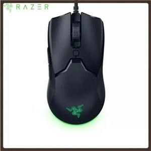 블루투스스피커 블루투스이어폰 오리지널 Razer Viper 미니 E스포츠 게임 마우스 8500DPI 광학 센서 유선 경량 SPEEDFLEX 오락용, 없음, 1) black