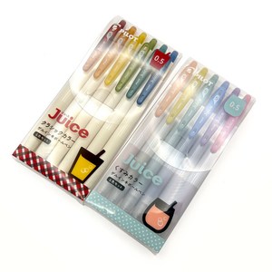 파이롯트 쥬스 클래식&쿠스미 컬러 0.5mm 볼펜, 1개, 쥬스 클래식 6색세트(OPP 비닐 포장)