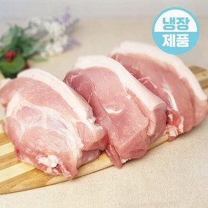 [오늘출고] 한돈 돼지고기 뒷다리살 보쌈용 수육용 1kg 우시산한돈 냉장 더예쁜한우, 1개