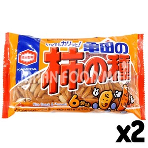 카메다 카키노타네 스낵 6p, 180g, 2개