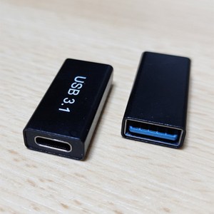 TYPE-C젠더 변환젠더 USB3.1 USM3.1(F)-C3.1(F), 1개