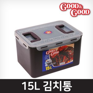 15L 김치통 굿앤굿, 1개