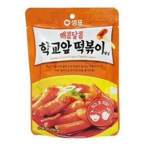 샘표 매콤달콤 학교앞 떡볶이 양념, 125g, 2개