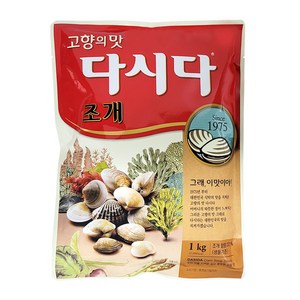 백설 다시다 조개, 1개, 1kg