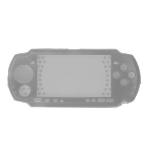 휴대용 PSP 2000 3000 콘솔 컨트롤러 보호 케이스용 쉘용 실리콘 소프트 보호 커버, 회색, 1개