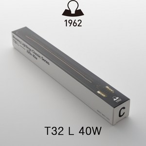IKEL [일광전구]클래식 에디슨전구 T32-L 40W E26 300mm, 1개