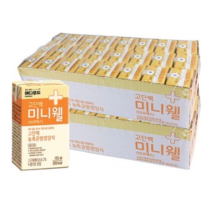 메디푸드 미니웰 OS 고구마맛 150ml, 48개