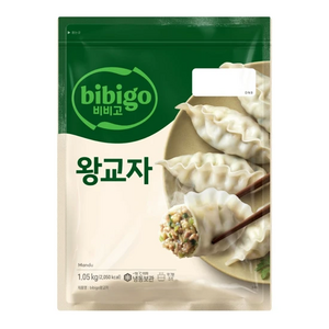 비비고 비비고 왕교자고기만두 1.05kg, 1개