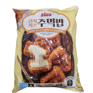 시아스 김치 치즈 주먹밥 110g x12개입, 12개