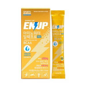 ENUP 아미노워터 일렉프로 8g X 10포 스포츠워터, 80g, 1개